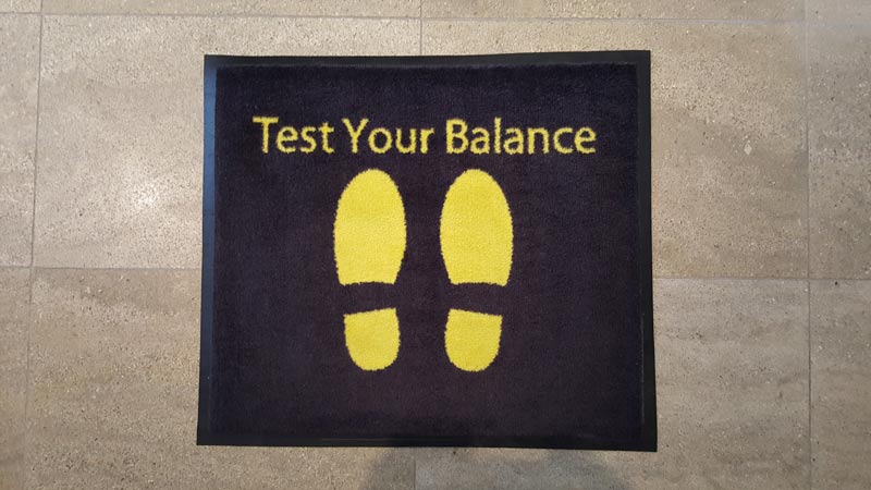 test your balance