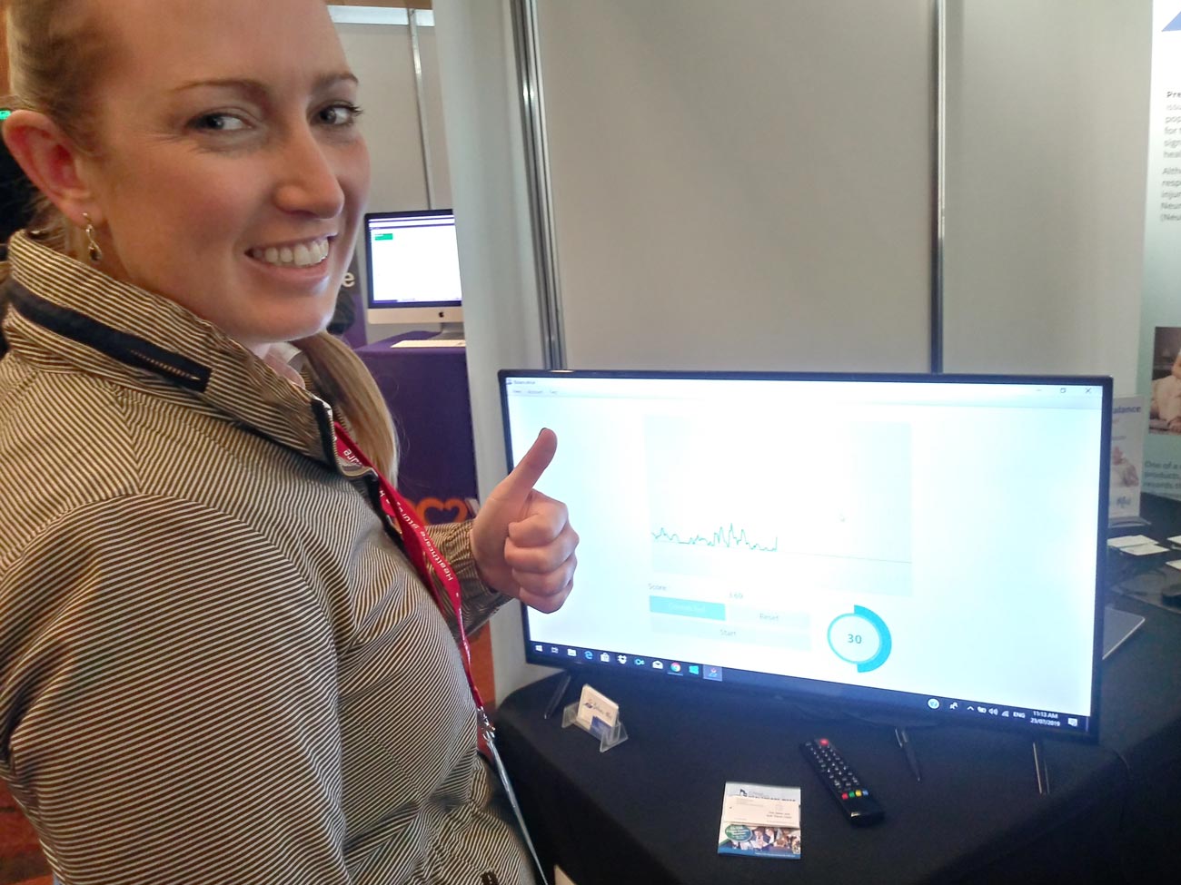 Balance Mat at Melbourne Expo